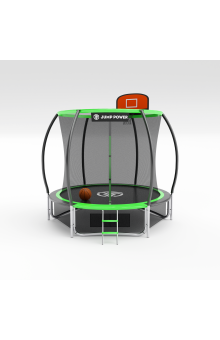 Батут Jump Power 8 ft Pro Inside Basket Green