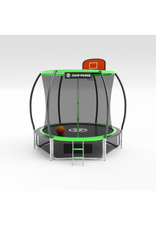 Батут Jump Power 8 ft Pro Inside Basket Green