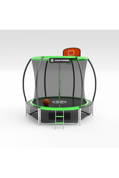 Батут Jump Power 8 ft Pro Inside Basket Green