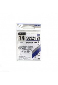 Крючок Owner Penny Hook BC №14 (11 шт)