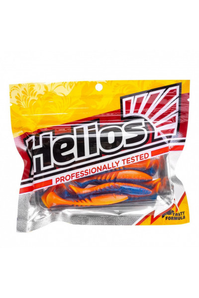 Виброхвост Helios Slash 2,64/6,7 см Star Blue & Orange 10шт HS-19-044