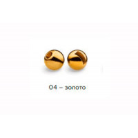 Вольфрамовая головка Namazu Pro TiA Tungsten Head Trout 3,3, 0,3г, золото (5 шт) NPT-TH33-04