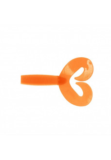 Твистер Helios Credo Double Tail 2,95"/7,5 см, цвет Orange 7 шт HS-12-024