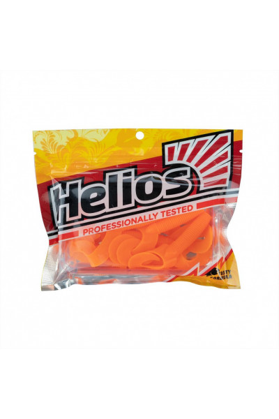 Твистер Helios Credo Double Tail 2,95/7,5 см, цвет Orange 7 шт HS-12-024