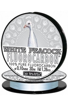 Леска Balsax White Peacock Fluorocarbon 30м 0,20