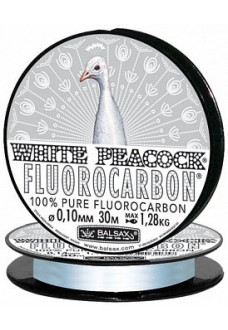 Леска Balsax White Peacock Fluorocarbon 30м 0,20