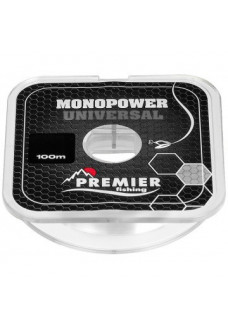 Леска Premier Fishing Monopower Universal 0,16мм 100м Clear Nylon PR-MU-T-016-100