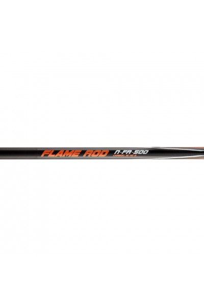 Удилище маховое Nisus Flame Rod carbon 5м (15-40г) без колец N-FR-500