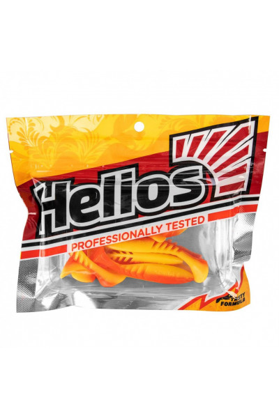 Виброхвост Helios Slash 2,64/6,7 см, цвет Orange & Yellow 10 шт HS-19-015