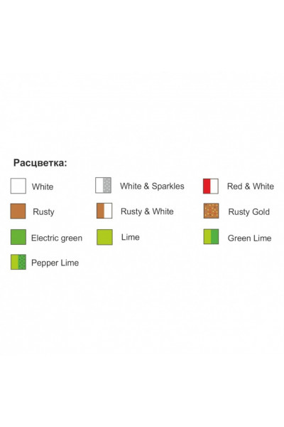 Твистер Helios Тiny Credo 1,55/4 см, цвет Rusty & White 12 шт HS-8-005