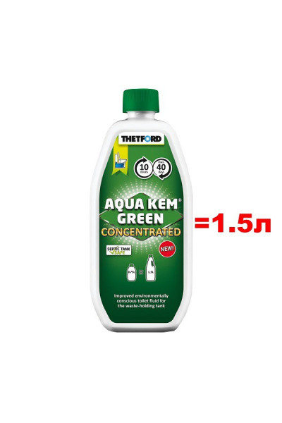 Жидкость для биотуалетов Thetford Aqua Kem Green Concentrated 0,75 л