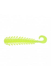 Твистер Yaman PRO Ruff, р.3 inch, цвет #02 - Chartreuse (уп. 10 шт.) YP-R3-02