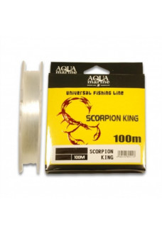 Леска YGK Scorpion King 2.0 / 0,233мм 100м (4,81 кг) прозрачная 1892716