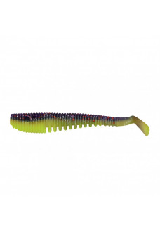 Виброхвост Yaman PRO Legend Minnow, р.3 inch, цвет #26 - Violet Chartreuse (уп. 6 шт.) YP-LM3-26