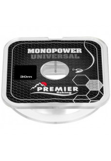 Леска Premier Fishing Monopower Universal 0,10мм 30м Clear Nylon PR-MU-T-010-30