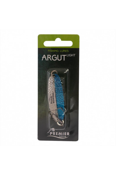 Блесна Premier Fishing Argut light №4, 10,4г Blue-NI PR-SPN101AL-4BL-NI