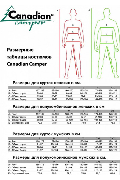 Зимний костюм для рыбалки Canadian Camper Siberia