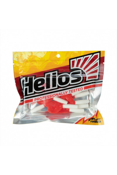 Твистер Helios Credo Double Tail 3,54/9 см, цвет White RT 5 шт HS-28/1-003