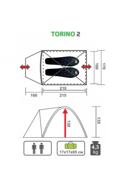 Палатка Premier Fishing Torino-2