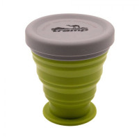 Стакан складной силиконовый Tramp 200 мл олива TRC-126