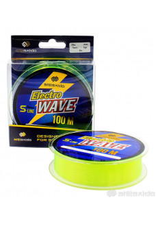 Леска Shii Saido Electro wave, 100 м, 0,148 мм, до 1,72 кг, желтая SSE100-0,148