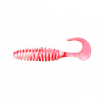 Твистер Yaman PRO Battery Tail, р.5 inch, цвет #27 - Red White (уп. 3 шт.) YP-BT5-27-3