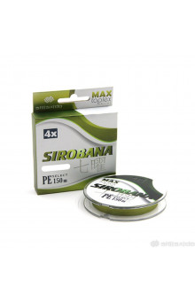 Шнур плетеный Shii Saido Sirobana 4X, 150 м, 0,104 мм, до 3,62 кг, olive SBLS150-4X-10