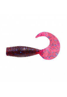 Твистер Yaman PRO Spry Tail, р.3 inch, цвет #04 - Grape (уп.8 шт) YP-ST3-04