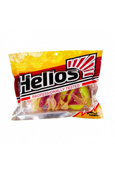 Лягушка Helios Frog 2,56/6,5 см, цвет Fio & Acid lemon 7 шт HS-21-027