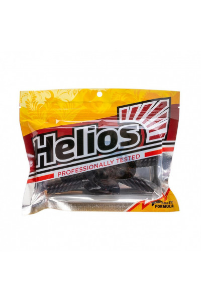 Твистер Helios Credo Double Tail 1,96/5 см, цвет Dark Star 10 шт HS-27-047