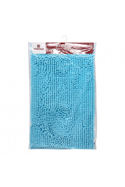 Коврик для ванной Vortex Spa comfort 50х80 см голубой 24139