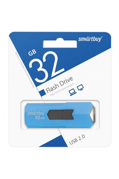 Флешка 32 GB Smartbuy Stream USB 2.0 (SB32GBST-B)