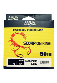 Леска YGK Scorpion King 1.5 / 0,202мм 50м (3,57 кг) прозрачная 1861374