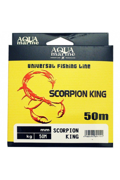 Леска YGK Scorpion King 1.5 / 0,202мм 50м (3,57 кг) прозрачная 1861374