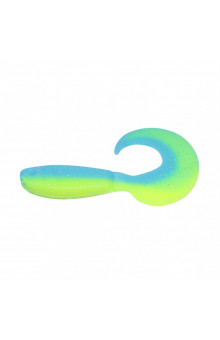 Твистер Yaman PRO Mermaid Tail, р.3 inch, цвет #18 - Ice Chartreuse (уп. 10 шт.) YP-MT3-18