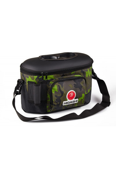 Кан рыболовный Higashi Live bait box 7,5 л Green Camo