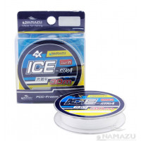 Шнур плетеный Namazu Ice-Stra 4Х, 30 м, 0,12 мм, до 8,2 кг, белый NIS30-0,12