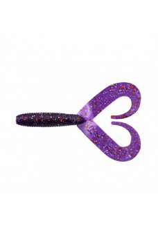 Твистер Yaman PRO Loop-Two, р.4 inch, цв. #08 - Violet (уп.5 шт) YP-LT4-08