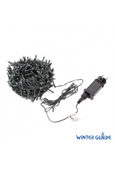 Светодиодная гирлянда (холодный бел. свет) Winter Glade CC550 для улицы и дома 1100 см