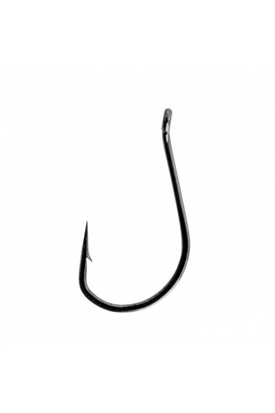 Крючок Helios Pin hook с кольцом №8 цвет BN (10 шт) HS-PH-BN-8