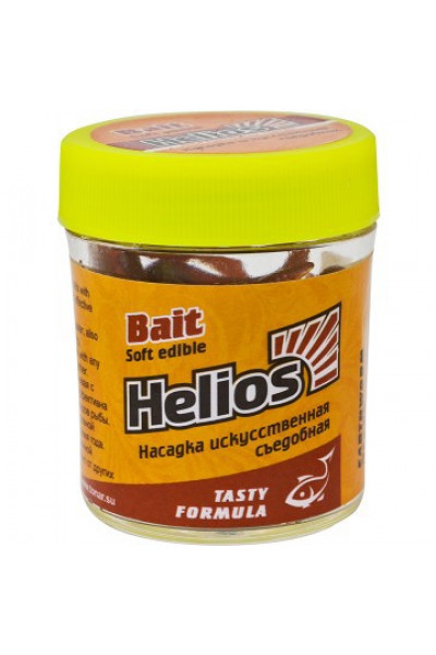 Насадка искусственная съедобная Helios Червь (Earthworm) 40г HS-NCH-E