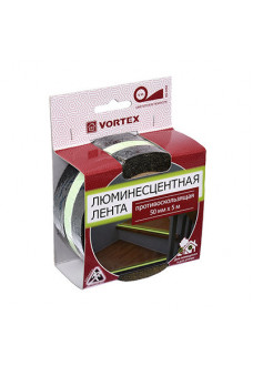 Противоскользящая лента Vortex 5х500 см сигнальная люминесцентная 24161