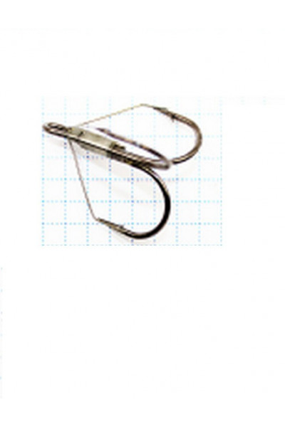 Крючок Koi Weedless Treble Hook № 2/0 , BN, тройник незацепляйка (5 шт.) KH2335-2/0BN