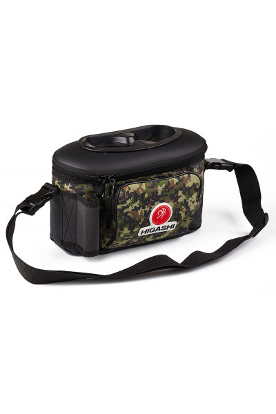 Кан рыболовный Higashi Live bait box 4,5 л Green Digital Camo