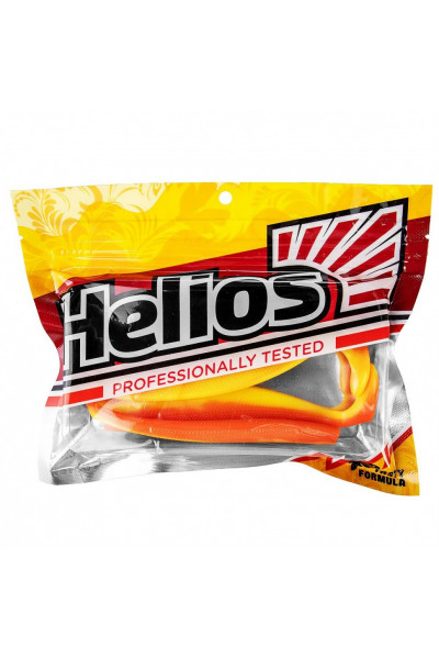 Виброхвост Helios Trofey 5.5/14 см, цвет Orange & Yellow 4 шт HS-25-015