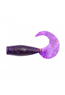 Твистер Yaman PRO Spry Tail, р.3 inch, цвет #08 - Violet (уп.8 шт) YP-ST3-08