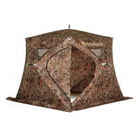 Зимняя палатка куб Higashi Camo Pyramid Pro трехслойная
