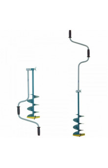 Ледобур Тонар ЛР-180Д (диаметр 180 мм) двуручный, левый, прямые ножи