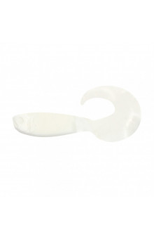 Твистер Yaman PRO Mermaid Tail, р.3 inch, цвет #01 - White (уп. 10 шт.) YP-MT3-01