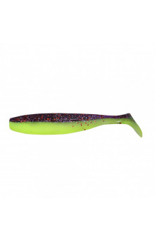 Виброхвост Yaman PRO Sharky Shad, р.4,5 inch, цвет #26 - Violet Chartreuse (уп 5 шт.) YP-SS45-26